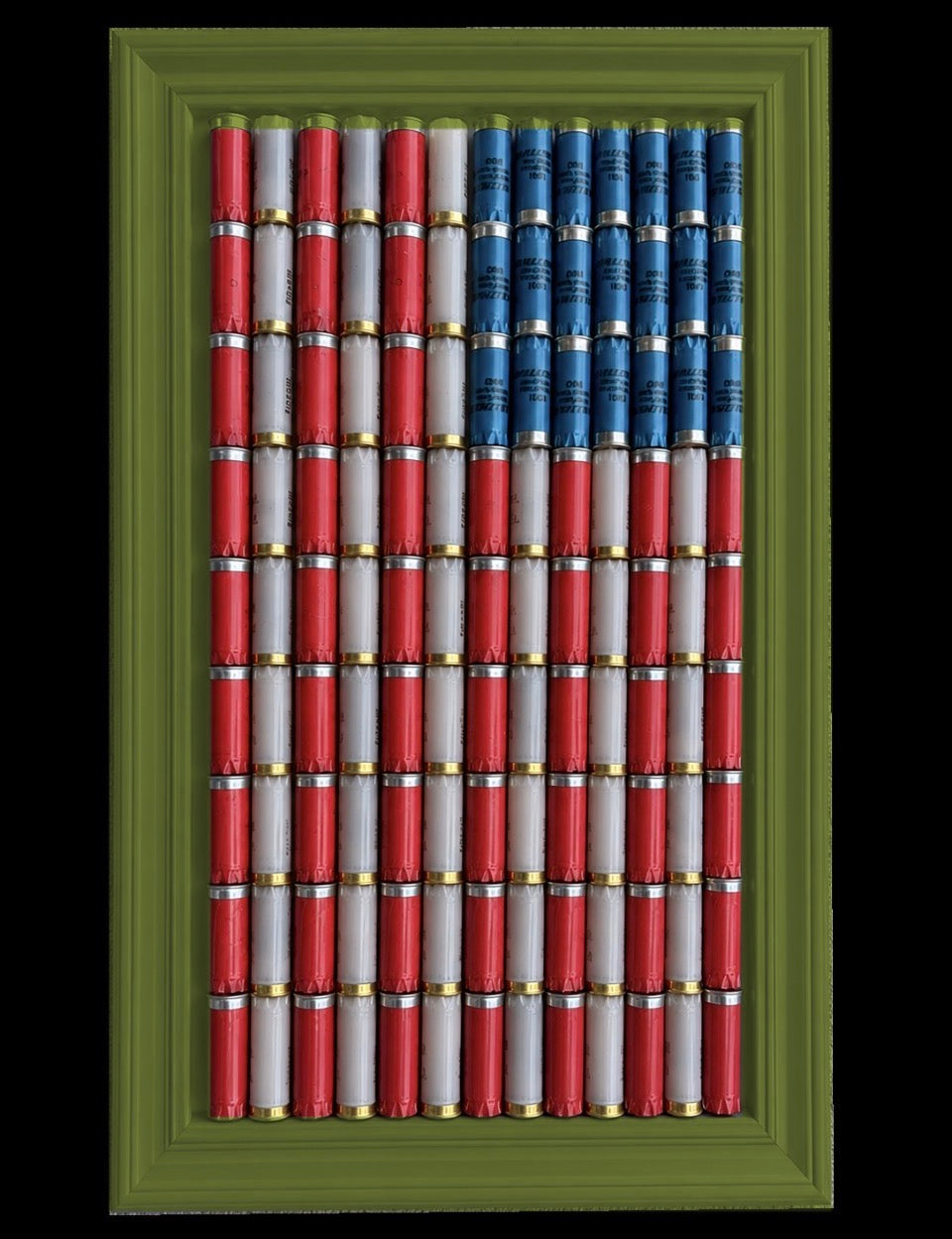 (RWB) Shotgun Shell Flag